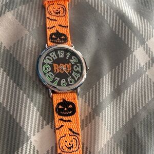 Avon Boo Pumpkin Kids Watch - Orange and Black